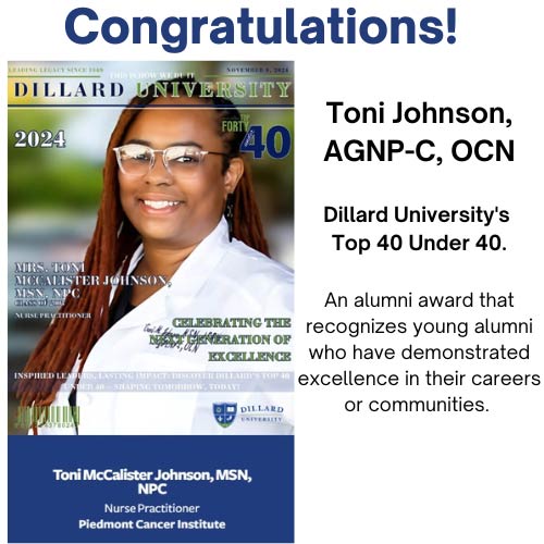 Toni Johnson Dillard University Top 40